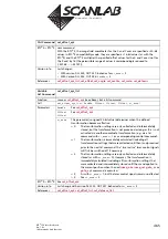 Предварительный просмотр 465 страницы Scanlab RTC 5 PC Interface Board Installation And Operation Manual