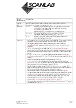 Предварительный просмотр 467 страницы Scanlab RTC 5 PC Interface Board Installation And Operation Manual