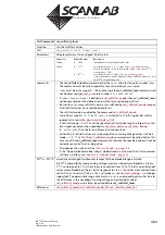 Предварительный просмотр 484 страницы Scanlab RTC 5 PC Interface Board Installation And Operation Manual