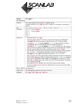 Предварительный просмотр 497 страницы Scanlab RTC 5 PC Interface Board Installation And Operation Manual