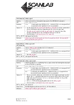 Предварительный просмотр 559 страницы Scanlab RTC 5 PC Interface Board Installation And Operation Manual