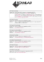 Предварительный просмотр 563 страницы Scanlab RTC 5 PC Interface Board Installation And Operation Manual