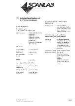 Предварительный просмотр 604 страницы Scanlab RTC 5 PC Interface Board Installation And Operation Manual