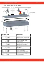 Предварительный просмотр 123 страницы SCANMASKIN 28 WS Manual