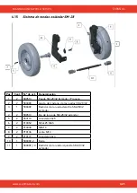 Предварительный просмотр 321 страницы SCANMASKIN 28 WS Manual