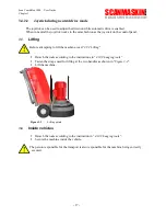 Предварительный просмотр 21 страницы SCANMASKIN Scan Combiflex 1000 RC User Manual