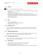 Предварительный просмотр 28 страницы SCANMASKIN Scan Combiflex 1000 RC User Manual