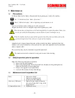 Предварительный просмотр 32 страницы SCANMASKIN Scan Combiflex 1000 RC User Manual