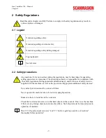 Предварительный просмотр 13 страницы SCANMASKIN Scan Combiflex 700 User Manual