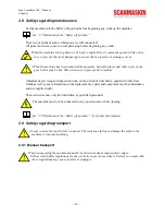 Предварительный просмотр 18 страницы SCANMASKIN Scan Combiflex 700 User Manual