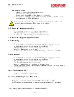 Предварительный просмотр 21 страницы SCANMASKIN Scan Combiflex 700 User Manual