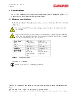 Preview for 6 page of SCANMASKIN Scan Combiflex 800 User Manual