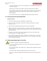 Preview for 13 page of SCANMASKIN Scan Combiflex 800 User Manual