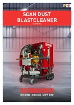 SCANMASKIN SCAN DUST BLASTCLEANER Manual preview