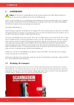 Предварительный просмотр 6 страницы SCANMASKIN SCAN DUST BLASTCLEANER Manual