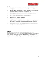 Preview for 5 page of SCANMASKIN ScanDust 6000 Operating Instructions Manual