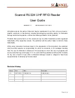 Preview for 2 page of Scannel RU224 User Manual