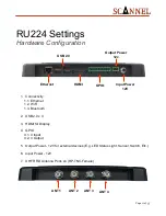 Preview for 11 page of Scannel RU224 User Manual