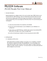 Preview for 24 page of Scannel RU224 User Manual