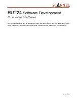 Preview for 34 page of Scannel RU224 User Manual