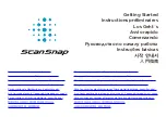 ScanSnap P3PC-7032-01XA Getting Started preview