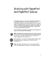 Preview for 5 page of ScanSoft PaperPort 6.1 Manual