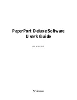 Предварительный просмотр 1 страницы ScanSoft PaperPort Deluxe User Manual