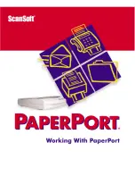 ScanSoft PaperPort Manual preview