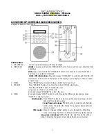 Предварительный просмотр 3 страницы Scansonic CASINO 3501 User Manual