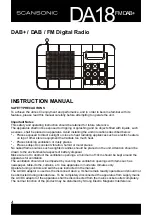 Предварительный просмотр 4 страницы Scansonic DA18 User Manual