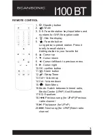 Предварительный просмотр 3 страницы Scansonic I100 BT User Manual