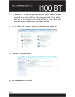 Предварительный просмотр 14 страницы Scansonic I100 BT User Manual