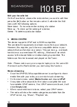 Preview for 12 page of Scansonic I101 BT User Manual