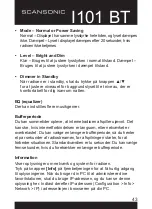 Preview for 43 page of Scansonic I101 BT User Manual