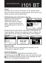 Preview for 59 page of Scansonic I101 BT User Manual