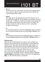 Preview for 65 page of Scansonic I101 BT User Manual