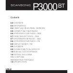 Preview for 2 page of Scansonic P3000 BT User Manual