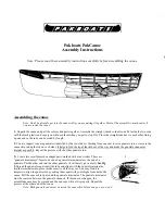 ScanSport Pakboats pakcanoe Assembly Instructions preview