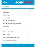 Preview for 2 page of Scanstrut SC24 Installation Instructions Manual