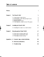 Preview for 5 page of Scantech Pollux P-4010 User Manual