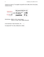 Preview for 12 page of Scantech Vega V-1010 User Manual