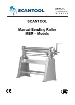 Preview for 1 page of Scantool MBR Manual