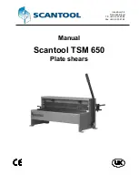 Scantool TSM 650 Manual preview