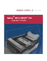 Scantron OpScan 4ES Operator'S Manual preview