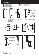 Scantronic DET-RSDC Installation Instructions Manual preview