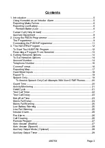 Preview for 3 page of Scantronic HOMELINK EXTRA Programming Manual