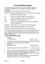 Preview for 12 page of Scantronic HOMELINK EXTRA Programming Manual