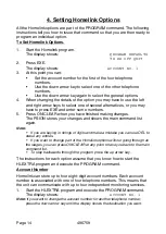 Preview for 14 page of Scantronic HOMELINK EXTRA Programming Manual