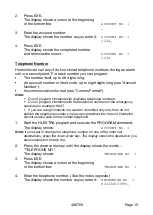 Preview for 15 page of Scantronic HOMELINK EXTRA Programming Manual