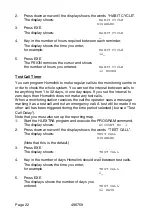 Preview for 22 page of Scantronic HOMELINK EXTRA Programming Manual